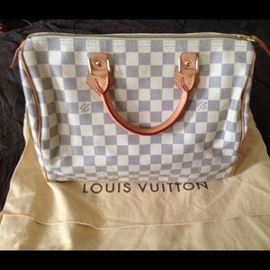 Louis Vuitton Damier Azure Speedy 30